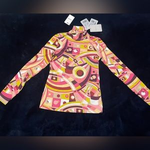 Brand New Pucci Geometric Top